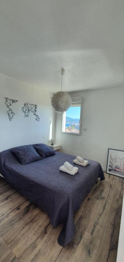 Appartement Ajaccio vue mer panoramique Exterior foto