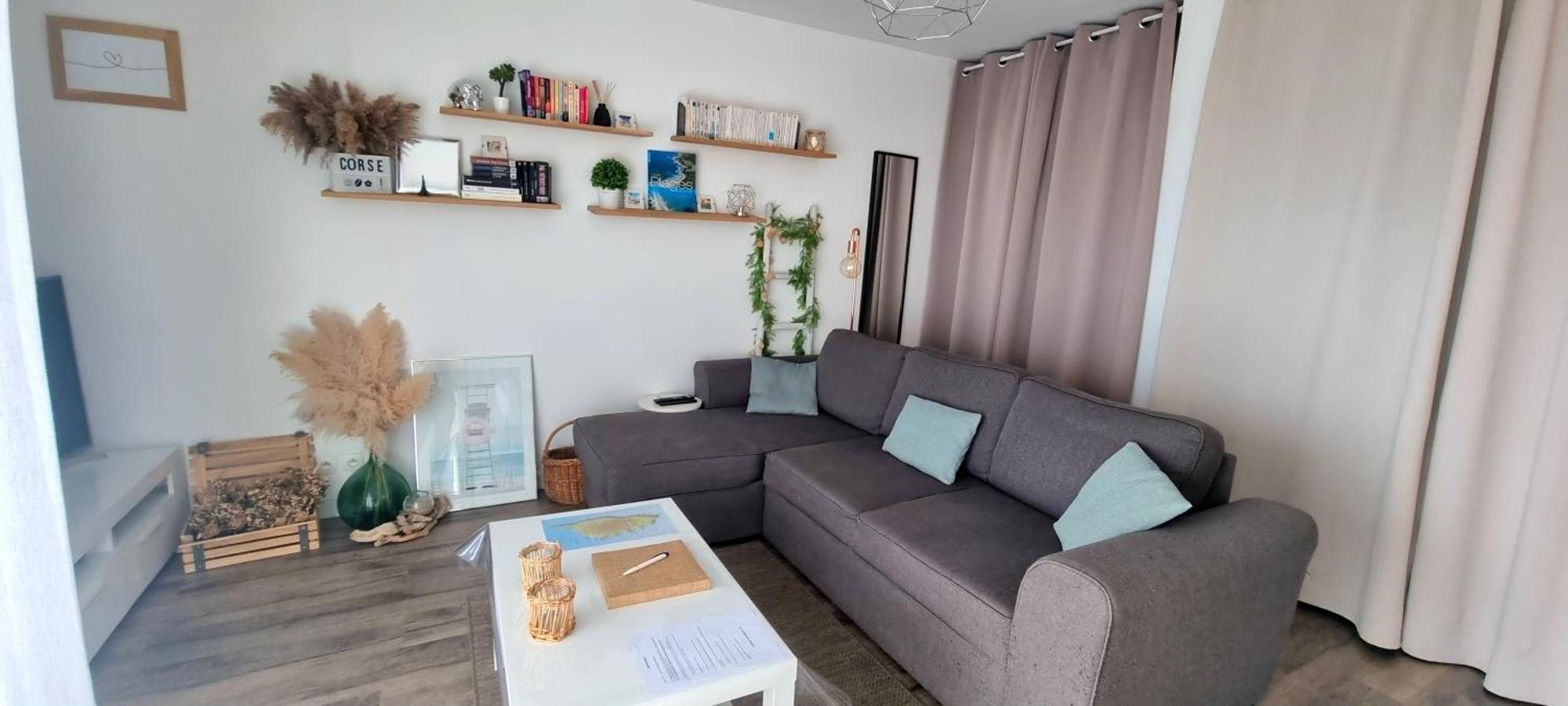 Appartement Ajaccio vue mer panoramique Exterior foto